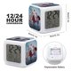 thumbnail image 2 of SuperKlaus theme 7 colors Alarm Clock Digital LED Alarm Clock Gifts for kids friends family, 2 of 6