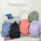 thumbnail image 2 of New Women's Backpack Large Capacity Travel Bag School Season New Students Casual Solid Color Mochila, 2 of 3