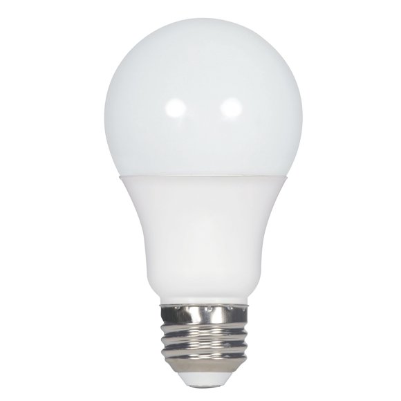 Bombilla Satco S28769 mediana blanca esmerilada de 11 cm