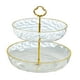 thumbnail image 2 of Soporte Para Cupcakes Soporte De Repostería Desmontable De 2 Niveles Para Cafetería Restaurante Decoración Blanco, 2 of 3