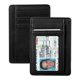 thumbnail image 1 of Tarjetero Fintie Slim minimalista con bloqueo RFID negro, 1 of 8