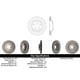 thumbnail image 2 of Disco Freno para auto Mazda CX-3 2016-2023 Delantero, 2 of 2