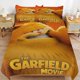 thumbnail image 1 of Cartoon Cat Three Piece Bedding Soft Cute Bed Suit, 1 of 5
