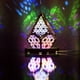thumbnail image 2 of Bohemian Wooden Diamond LED Starry Sky Projection Floor Lamp - Creative Gift for Home Decoration, 2 of 4