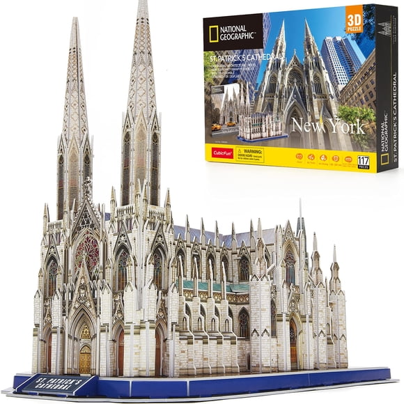 Puzzle 3D CubicFun National Geographic Catedral de San Patricio