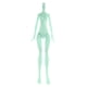 thumbnail image 2 of mu?ecas de moda monstruo cuerpo desnudo juguetes para ni?os regalos verde, 2 of 5