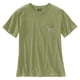 thumbnail image 2 of Camiseta Carhartt Iconic WK87 Pocket para mujer, color verde oliva, 2 of 2