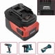 thumbnail image 1 of Convertidor Adaptador para Hilti 22V Baterías de Iones de Litio las Convierte en Baterías Utilizables para Herramientas Eléctricas Ma*kita 18V, 1 of 7