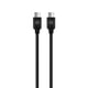 thumbnail image 2 of Cable Trenzado USB C a USB C Maxell 2 Metros Carga Rápida Negro, 2 of 2