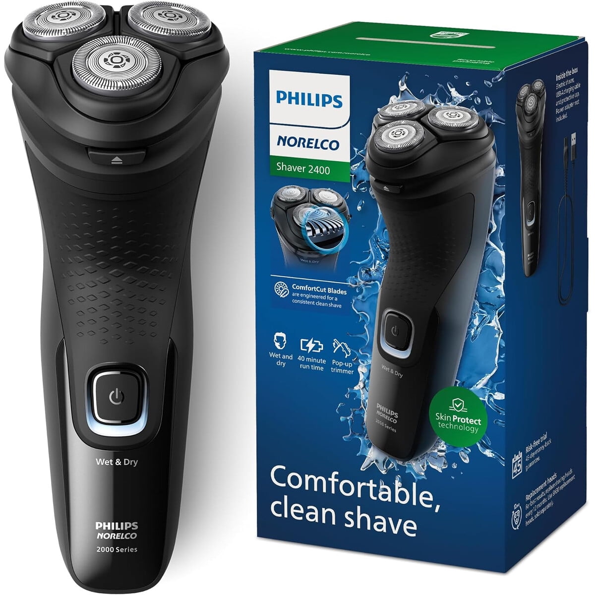 Afeitadora Philips Norelco 2400 Wet Dry X300190