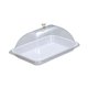 thumbnail image 3 of Soporte Para Tartas Con Tapa, Plato Transparente Para Postres, Tienda, Comedor, Restaurante, Color Blanco, 3 of 5