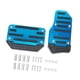 thumbnail image 2 of 2x Almohadillas De Pedal De Coche Repuestos Accesorios Para Automóviles Kit De Pedal De Embrague De Freno Genérico Azul, 2 of 5