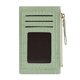 thumbnail image 5 of Billetera tarjetero mujer con monedero Zoe verde Carven, 5 of 5