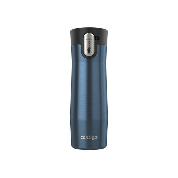 Mug West Loop 591ML Acero Inoxidable Azul Metalizado