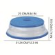 thumbnail image 2 of Tapa Antisalpicaduras para Microondas JYYHSF 31 cm Libre de BPA Azul, 2 of 8