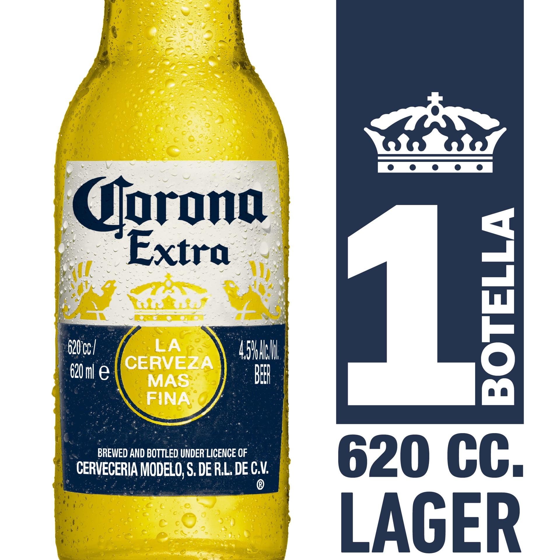 Cerveza Lager 4.5° Botella 620 ml Corona