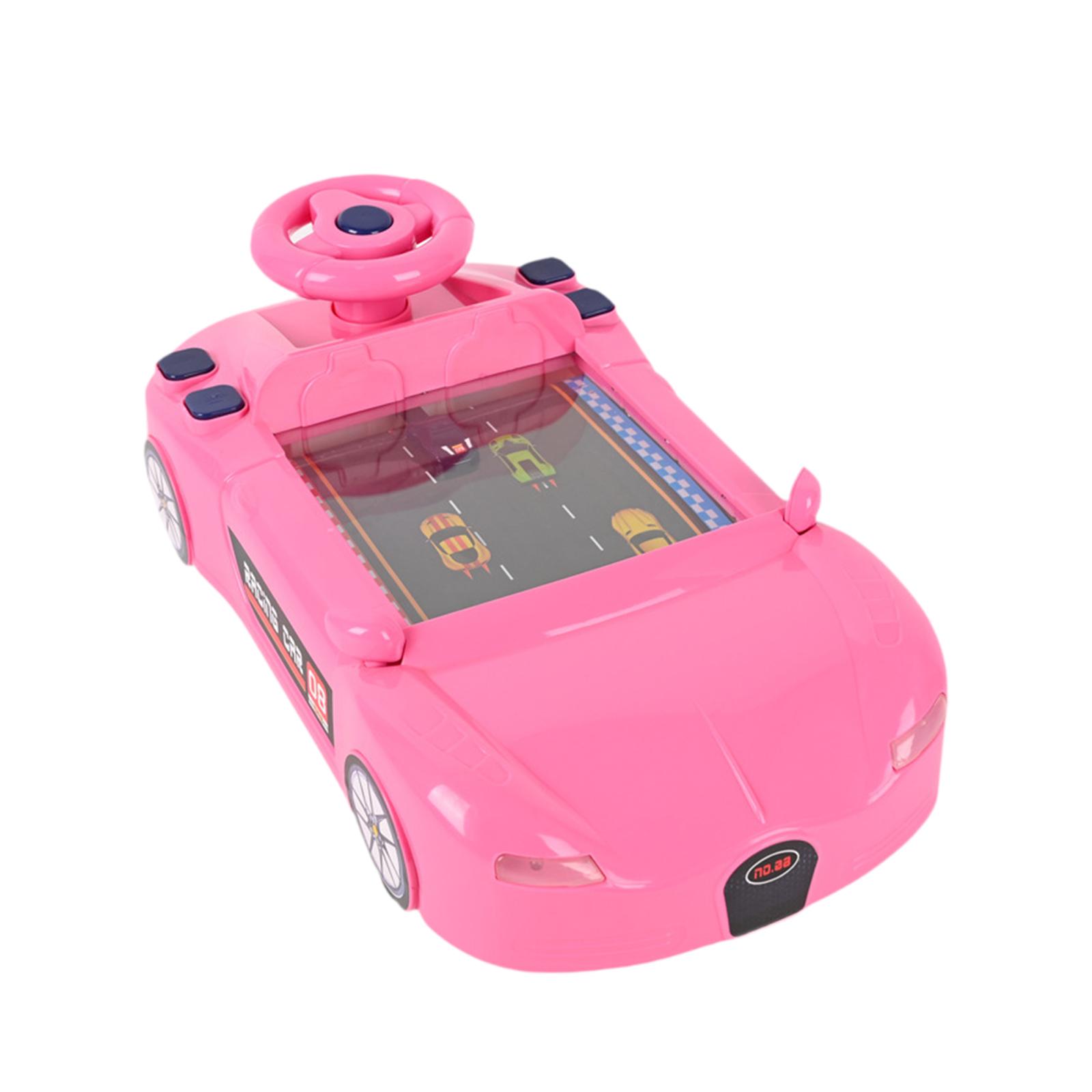 Bothyi - Coche De Juguete Con Volante Musical, Ideal Como Regalo De Cumpleaños Para Niños Y Niñas (Rosa)