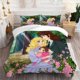 thumbnail image 1 of 3pcs "Little Sweetie" Golden Haired Lady and Brown Haired for Man Cozy Moments Theme Printed Bedding Set, 1 of 1