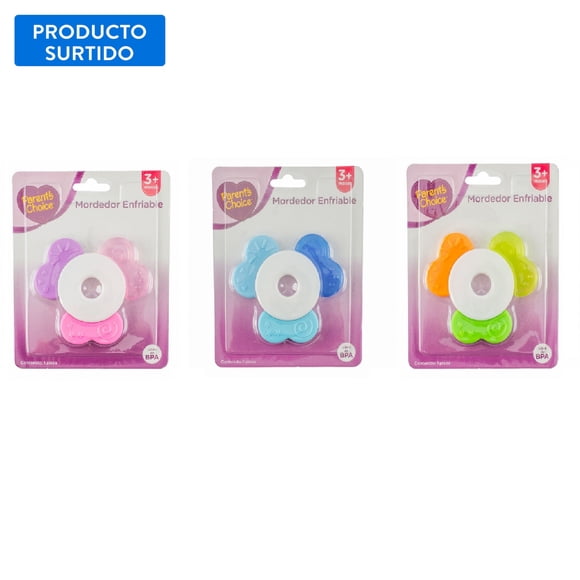 Mordedor Enfriable 3+ Meses Surtido, Producto Surtido 1 Un, 1 Un