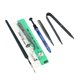 thumbnail image 2 of Kit De Herramientas De Cepillos De Lubricación Con Interruptor De Teclado Mecánico De 5 Piezas Para Estabilizador Negro, 2 of 5