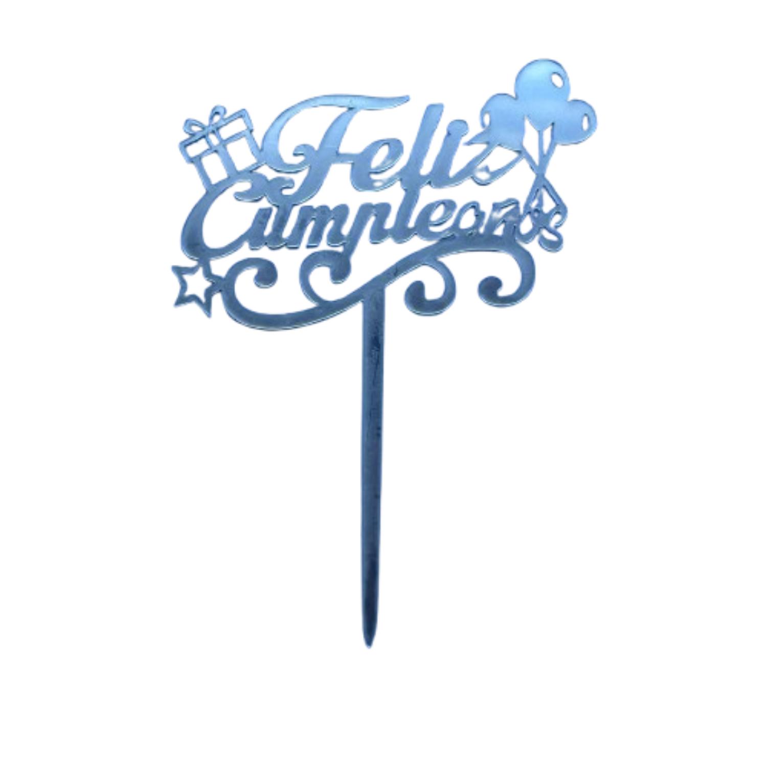 Genérico - Topper Feliz Cumpleaños 3