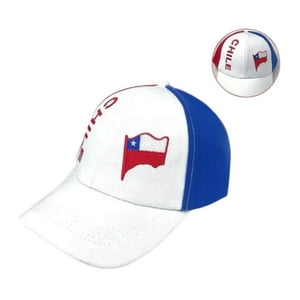 Genérico - Gorro Jockey Tricolor Chile Regalo Unisex Fiestas Patrias