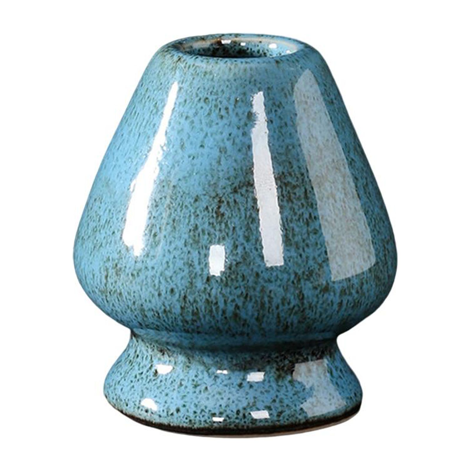 Bothyi - Matcha Chasen Batidor Soporte Herramienta De Té Mantener Batidor Forma Teaware Para Profesional Azul