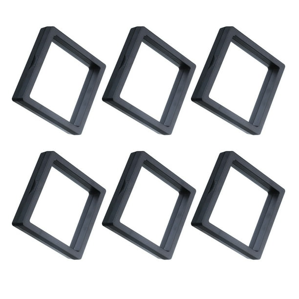 6 unidades, organizador de joyas para anillos, collares, pulseras y pendientes, caja transparente.