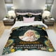 thumbnail image 3 of Peace Hug You Day And Night Juego De Cama Personalizado Conmemorativo, 3 of 3
