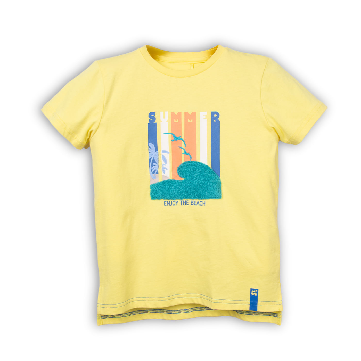 Polera Niño Amarillo Pillin