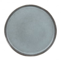 Set 6 Platos 27Cm Aqua Cerámica Premium Celeste Lugano