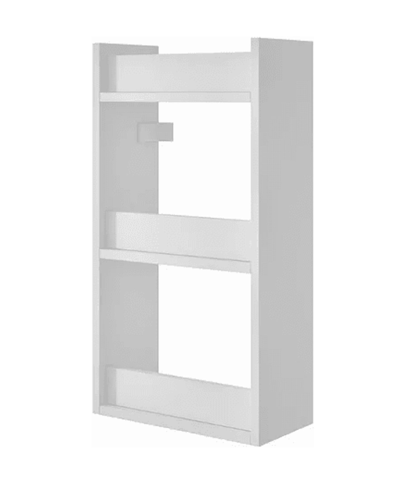 Genérico - Repisa De 3 Niveles Slim Color Blanco