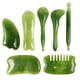 thumbnail image 1 of 7pcs Guasha Beauty Massage Tool Set - Natural Resin GuaSha Scrapers for Face, Back & Neck - Relax Muscles & Release Pain Instantly!, 1 of 4