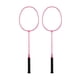 thumbnail image 1 of Raquetas De Bádminton, 2 Uds., Equipo De Bádminton Para Playa, Interior, Exterior, Patio Trasero, Rosa, 1 of 5