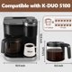 thumbnail image 4 of Jarra de repuesto para cafetera HBCyole K-DUO 5100 de 12 tazas, 4 of 7