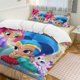 thumbnail image 2 of Shimmer And Shine Cartoon Bedding Sets Ultra Soft Skin-Friendly Duvet Cover 3 Piece, Cute Comforter Cover Bed Set for Boys Girls Kids, 2 of 5