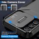 thumbnail image 4 of Funda Resistente para Samsung Galaxy A54 5G con Tapa Deslizante y Protección Militar Negro, 4 of 6