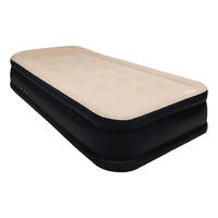 Genérico - Colchón Inflable Eléctrico High Palace Twin Beige Doite