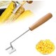 thumbnail image 1 of Herramienta tiras mazorca maíz acero pelador multifunción gadget cocina, 1 of 7
