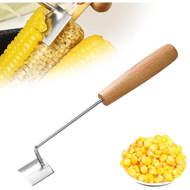 Herramienta tiras mazorca maíz acero pelador multifunción gadget cocina