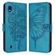 thumbnail image 5 of Funda cartera mariposa para Samsung Galaxy A10 con soporte y ranuras para tarjetas Azul, 5 of 5