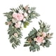thumbnail image 1 of 2 Piezas De Corona Artificial Para Decoración Del Hogar, Adorno Para Puerta Delantera, Flor, Estilo De Ventana H, 1 of 5