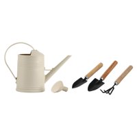 Magideal - Regadera Con Boquilla Larga Para Riego De Plantas Diseño Moderno Mango Ergonómico Y Material Pp Resistente Adecuada Para Jardinería Doméstica Oficina Beige