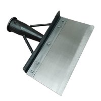 Magideal - Cabezal De Pala De Limpieza Multifuncional, Pala Plana/Pala De Limpieza De Jardín Resistente De Acero Al Manganeso Para Herramienta De Deshierbe Agríc 20 Centímetros