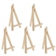 thumbnail image 1 of 5pcs mini base de madera soporte de la pintura titulares de la lona tarjeta de soporte 15x8 cm, 1 of 3