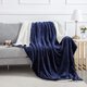thumbnail image 2 of Manta IR Imperial Rooms 152x203 cm Navy (azul marino) Sherpa Fleece, 2 of 9