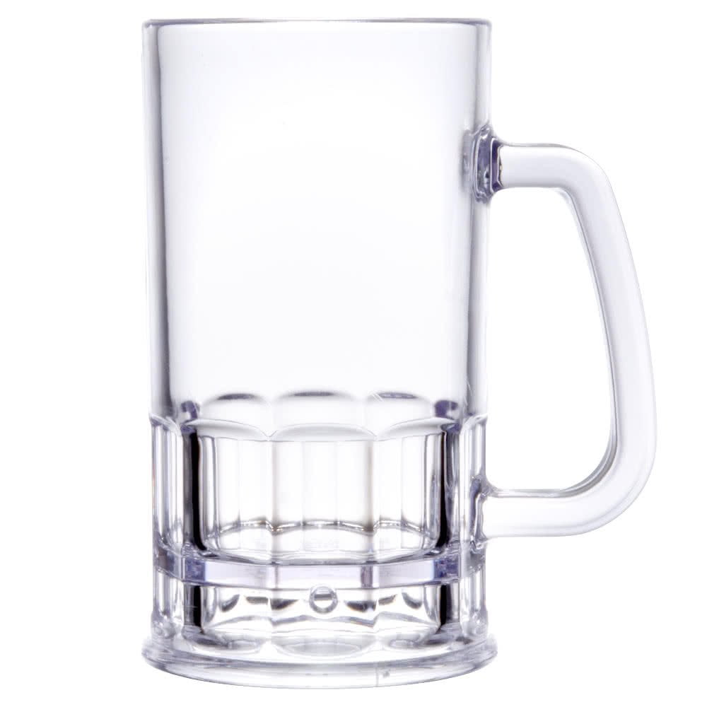 Jarra De Cerveza Stemware Yanco Sm-12-b, 360 Ml, Plástico Transparente (paquete De 24)