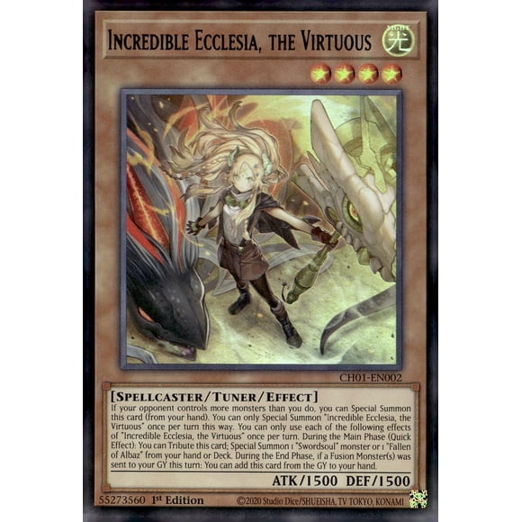 Yu-Gi-Oh! Incredible Ecclesia, la Virtuosa CH01-EN002