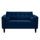 thumbnail image 1 of Sofa Retro 2c Felpa 00 Azul Marino, 1 of 6