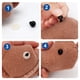 thumbnail image 5 of RuWfpz Ojos de Seguridad Grandes para Amigurumi de Crochet 40 mm Negro a Granel, 5 of 5